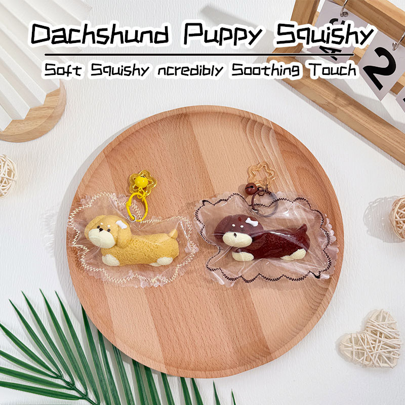 Dachshund Puppy Squishy Toy