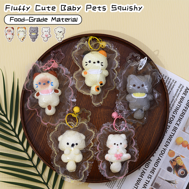 Fluffy Cute Baby Pets Squishy