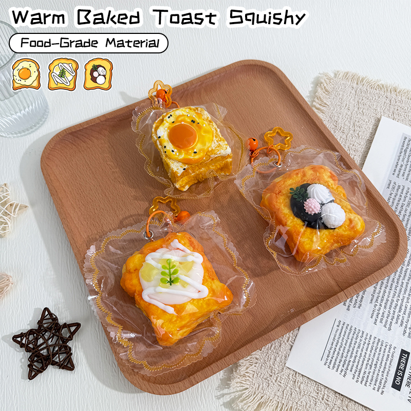 Warm Baked Toast Squishy