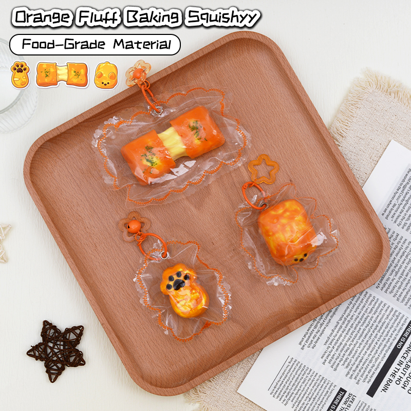 Orange Velvet Bakery Squishy
