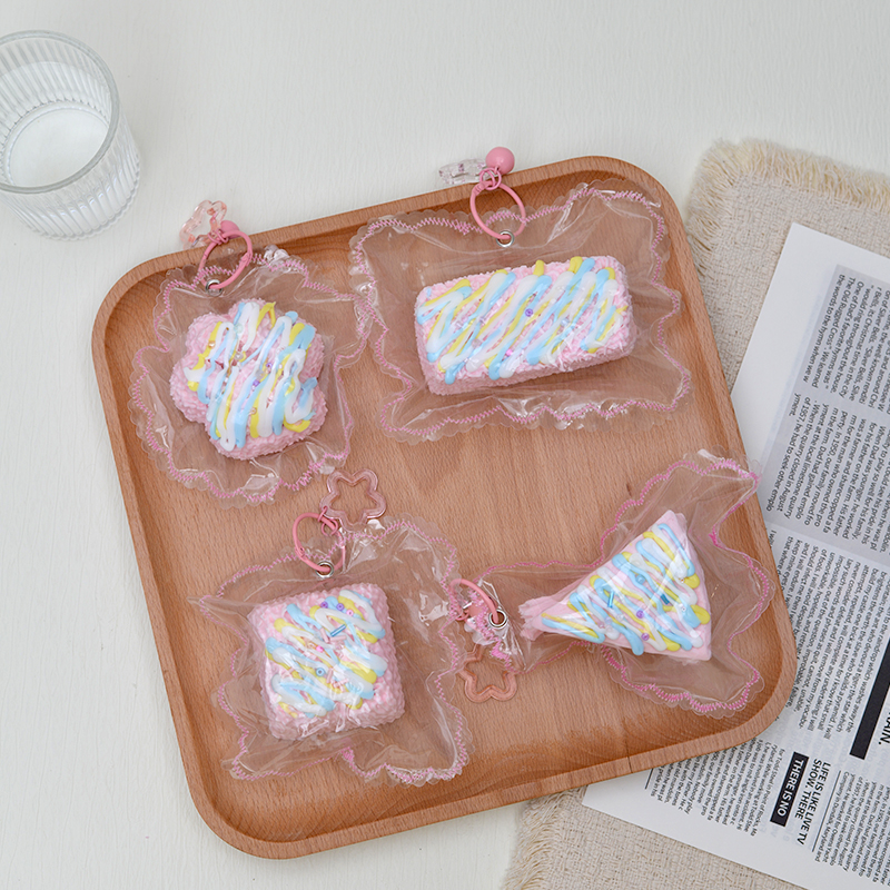 Color Sprinkle Cream Cake Squishy