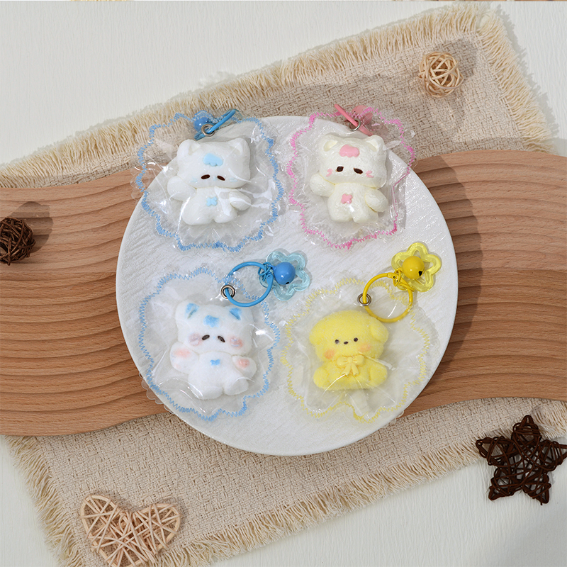 Fluffy Milk Puff Cute Pets Squishy